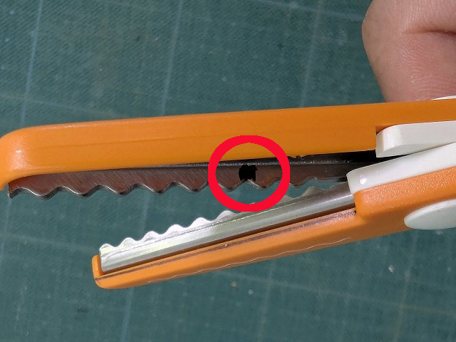 銅テープなみなみ模様3